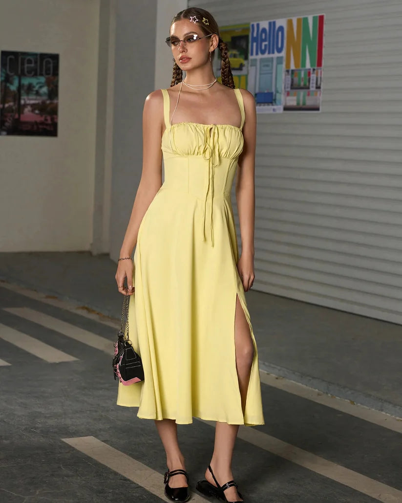 NovaSlit Corset Dress