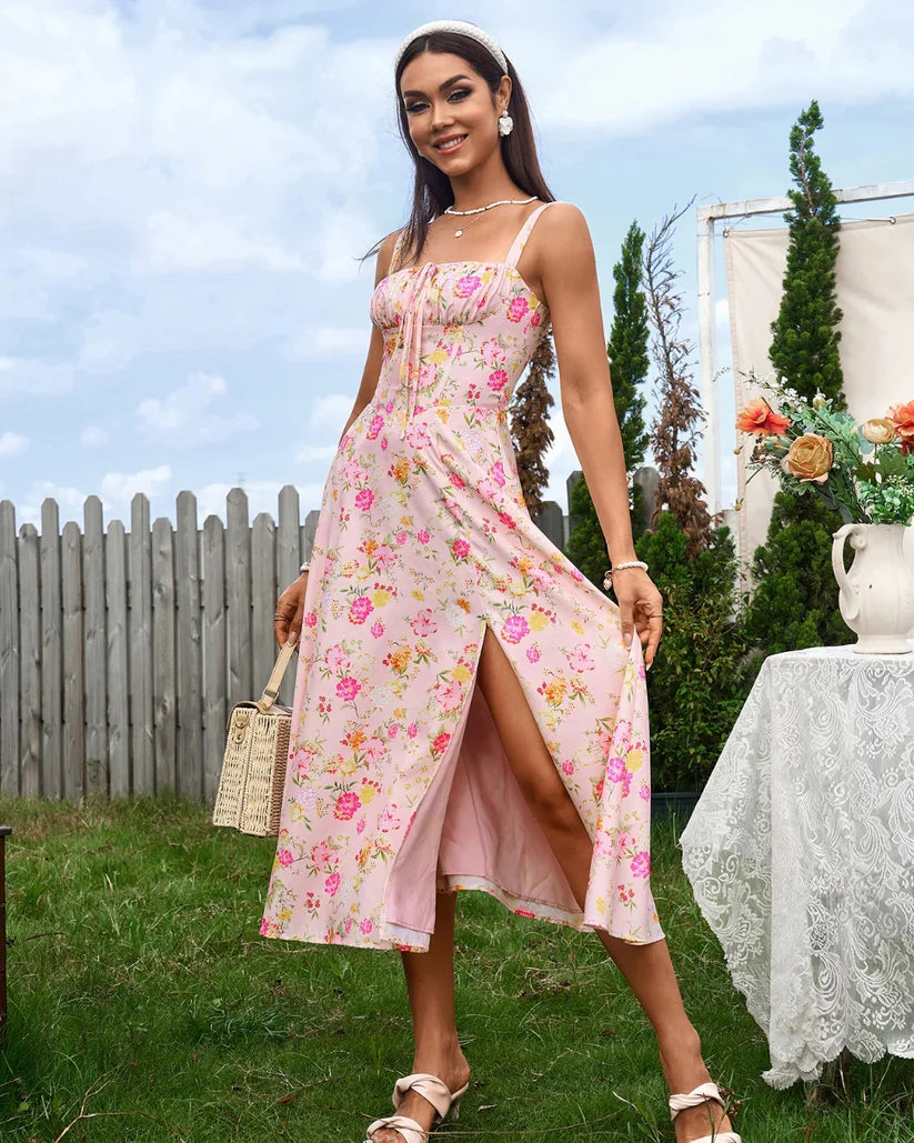 NovaSlit Corset Dress